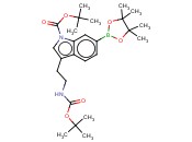 1-BOC-3-(2-BOC-AMINO-ETHYL)-6-(4,4,5,5-TETRAMETHYL-[1,3,2]DIOXABOROLAN-2-YL)-INDOLE