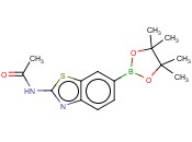N-(6-(4,4,5,5-TETRAMETHYL-1,3,2-DIOXABOROLAN-2-YL)BENZO[D]THIAZOL-2-YL)ACETAMIDE