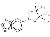 6-(4,4,5,5-tetramethyl-1,3,2-dioxaborolan-2-yl)benzo[d]thiazole