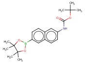 TERT-BUTYL 6-(4,4,5,5-TETRAMETHYL-1,3,2-DIOXABOROLAN-2-YL)NAPHTHALEN-2-YLCARBAMATE
