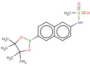 N-(6-(4,4,5,5-TETRAMETHYL-1,3,2-DIOXABOROLAN-2-YL)NAPHTHALEN-2-YL)METHANESULFONAMIDE