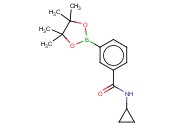 N-cyclopropyl-3-(4,4,5,5-tetramethyl-1,3,2-dioxaborolan-2-yl)benzamide