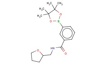 3-(四氢糠基氨基羰基)<span class='lighter'>苯</span><span class='lighter'>硼酸</span><span class='lighter'>频</span><span class='lighter'>哪</span><span class='lighter'>醇</span><span class='lighter'>酯</span>