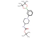 TERT-BUTYL N-[1-[3-(4,4,5,5-TETRAMETHYL-1,3,2-DIOXABOROLAN-2-YL)PHENYL]PIPERIDIN-4-YL]CARBAMATE