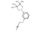 2-(3-(4,4,5,5-Tetramethyl-1,3,2-dioxaborolan-2-yl)phenoxy)acetonitrile