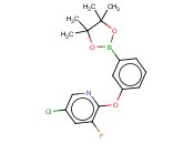 5-CHLORO-3-FLUORO-2-[3-(4,4,5,5-TETRAMETHYL-1,3,2-DIOXABOROLAN-2-YL)PHENOXY]PYRIDINE