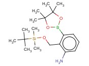 2-(((tert-Butyldimethylsilyl)oxy)methyl)-3-(4,4,5,5-tetramethyl-1,3,2-dioxaborolan-2-yl)aniline