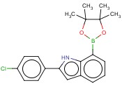 2-(4-CHLOROPHENYL)-7-(4,4,5,5-TETRAMETHYL-1,3,2-DIOXABOROLAN-2-YL)-1H-INDOLE