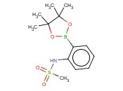 N-[2-(4,4,5,5-四甲基-1,3,2-二氧杂硼烷-2-基)苯基]甲基磺酰氯