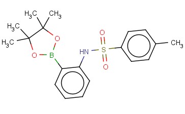 2-(对甲苯磺酰胺基)<span class='lighter'>苯</span><span class='lighter'>硼酸</span><span class='lighter'>频</span><span class='lighter'>哪</span><span class='lighter'>醇</span><span class='lighter'>酯</span>