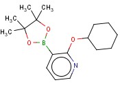2-(环己氧基)-3-(4,4,5,5-四甲基-1,3,2-二杂氧戊硼烷-2-基)吡啶