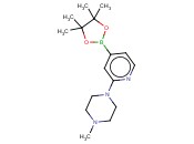 1-甲基-4-[5-(4,4,5,5-四甲基-1,3,2-二氧硼烷-2-YL)吡啶-2-YL]哌嗪