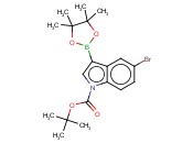 1-BOC-5-<span class='lighter'>BROMOINDOLE</span>-3-BORONIC ACID PINACOL ESTER