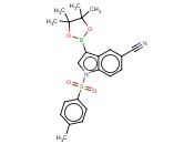 3-(4,4,5,5-TETRAMETHYL-1,3,2-DIOXABOROLAN-2-YL)-1-TOSYL-1H-INDOLE-5-CARBONITRILE