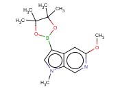 5-METHOXY-1-METHYL-3-(4,4,5,5-TETRAMETHYL-1,3,2-DIOXABOROLAN-2-YL)-1H-PYRROLO[2,3-C]PYRIDINE