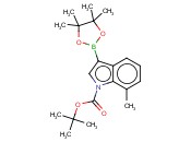TERT-BUTYL 7-METHYL-3-(4,4,5,5-TETRAMETHYL-1,3,2-DIOXABOROLAN-2-YL)-1H-INDOLE-1-CARBOXYLATE