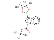 TERT-BUTYL 3-(4,4,5,5-TETRAMETHYL-1,3,2-DIOXABOROLAN-2-YL)-1H-PYRROLO[2,3-C]PYRIDINE-1-CARBOXYLATE