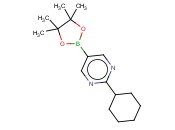 2-(CYCLOHEXYL)PYRIMIDINE-5-BORONIC ACID PINACOL ESTER