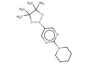 2-(PIPERIDIN-1-YL)PYRIMIDINE-5-BORONIC ACID PINACOL ESTER