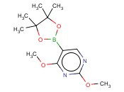 2,4-DIMETHOXY-5-(4,4,5,5-TETRAMETHYL-1,3,2-DIOXABOROLAN-2-YL)PYRIMIDINE