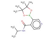 N-ISOPROPYL-3-(4,4,5,5-TETRAMETHYL-1,3,2-DIOXABOROLAN-2-YL)<span class='lighter'>ISONICOTINAMIDE</span>