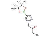 1-[4-(4,4,5,5-<span class='lighter'>TETRAMETHYL</span>-1,3,2-DIOXABOROLAN-2-YL)-1H-PYRAZOL-1-YL]-2-BUTANONE