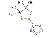 4-(4,4,5,5-<span class='lighter'>TETRAMETHYL</span>-1,3,2-DIOXABOROLAN-2-YL)THIAZOLE