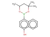 4-(4,4,6-TRIMETHYL-1,3,2-DIOXABORINAN-2-YL)-<span class='lighter'>1-NAPHTHOL</span>