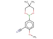 3-CYANO-4-<span class='lighter'>METHOXYBENZENEBORONIC</span> ACID, NEOPENTYL GLYCOL ESTER