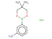 3-氨基苯基<span class='lighter'>硼酸</span>, <span class='lighter'>新</span>戊<span class='lighter'>二</span><span class='lighter'>醇</span><span class='lighter'>酯</span>盐酸盐