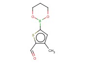 5-<span class='lighter'>甲酸</span><span class='lighter'>基</span>-4-甲基硫代<span class='lighter'>苯</span><span class='lighter'>硼酸</span>1,3-丙二醇酯