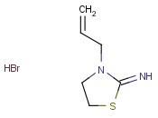 3-ALLYL-1,3-THIAZOLIDIN-2-IMINE <span class='lighter'>HYDROBROMIDE</span>