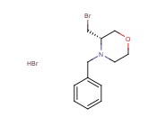 (S)-4-Benzyl-3-(bromomethyl)morpholine <span class='lighter'>hydrobromide</span>
