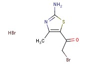 1-(2-<span class='lighter'>Amino</span>-4-methylthiazol-5-yl)-2-bromoethanone <span class='lighter'>hydrobromide</span>