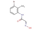 (E)-N-(3-bromo-2-methylphenyl)-2-(hydroxyimino)<span class='lighter'>acetamide</span>