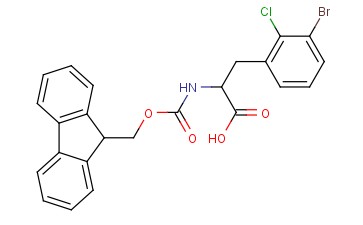 DL-Phenylalanine, 3-bromo-2-chloro-N-[(9H-fluoren-9-ylmethoxy)carbonyl]-