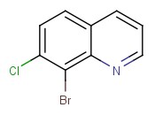 8-BROMO-7-<span class='lighter'>CHLOROQUINOLINE</span>