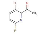 1-(3-BROMO-6-FLUOROPYRIDIN-2-<span class='lighter'>YL</span>)<span class='lighter'>ETHANONE</span>