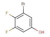 3-Bromo-4,5-<span class='lighter'>difluoro</span> phenol
