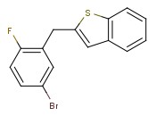 Benzo[b]thiophene, 2-[(5-broMo-2-fluorophenyl)Methyl]-