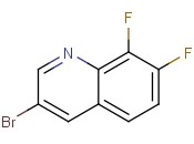 3-bromo-7,8-difluoroquinoline