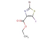 ethyl 2-bromo-5-iodothiazole-4-carboxylate
