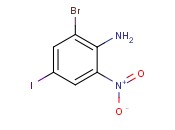 Benzenamine, 2-bromo-4-iodo-6-nitro-