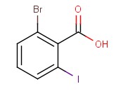 <span class='lighter'>BENZOIC</span> ACID, 2-<span class='lighter'>BROMO</span>-6-IODO-