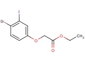 ETHYL (4-BROMO-3-<span class='lighter'>IODOPHENOXY</span>)ACETATE