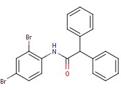 <span class='lighter'>N-</span>(2,4-Dibromophenyl)-<span class='lighter'>2,2-diphenylacetamide</span>
