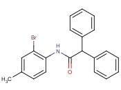 N-(2-Bromo-4-methylphenyl)-2,2-diphenylacetamide