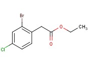 Benzeneacetic acid, 2-bromo-4-chloro-, ethyl ester