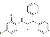 N-(2-Bromo-4-fluorophenyl)-2,2-diphenylacetamide