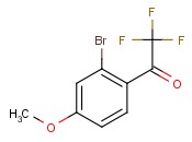 Ethanone, 1-(2-bromo-4-methoxyphenyl)-<span class='lighter'>2,2,2-trifluoro</span>-